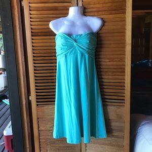 Synergy strapless dress